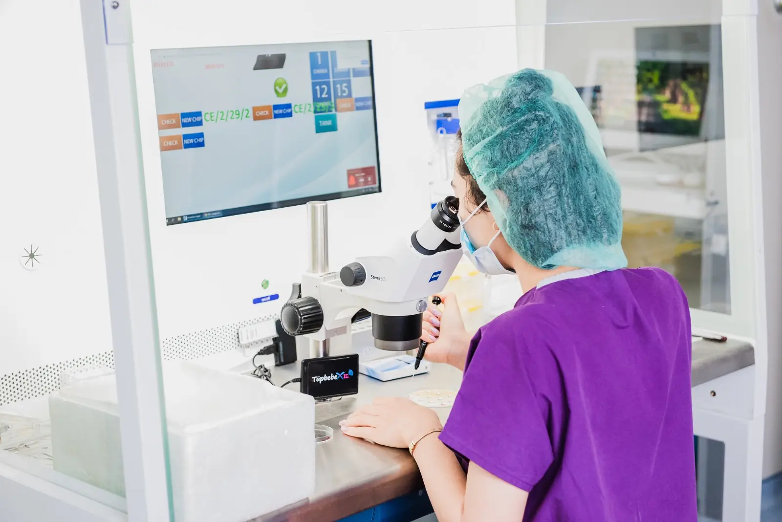 Vita Altera IVF embriyoloji çalışma istasyonu