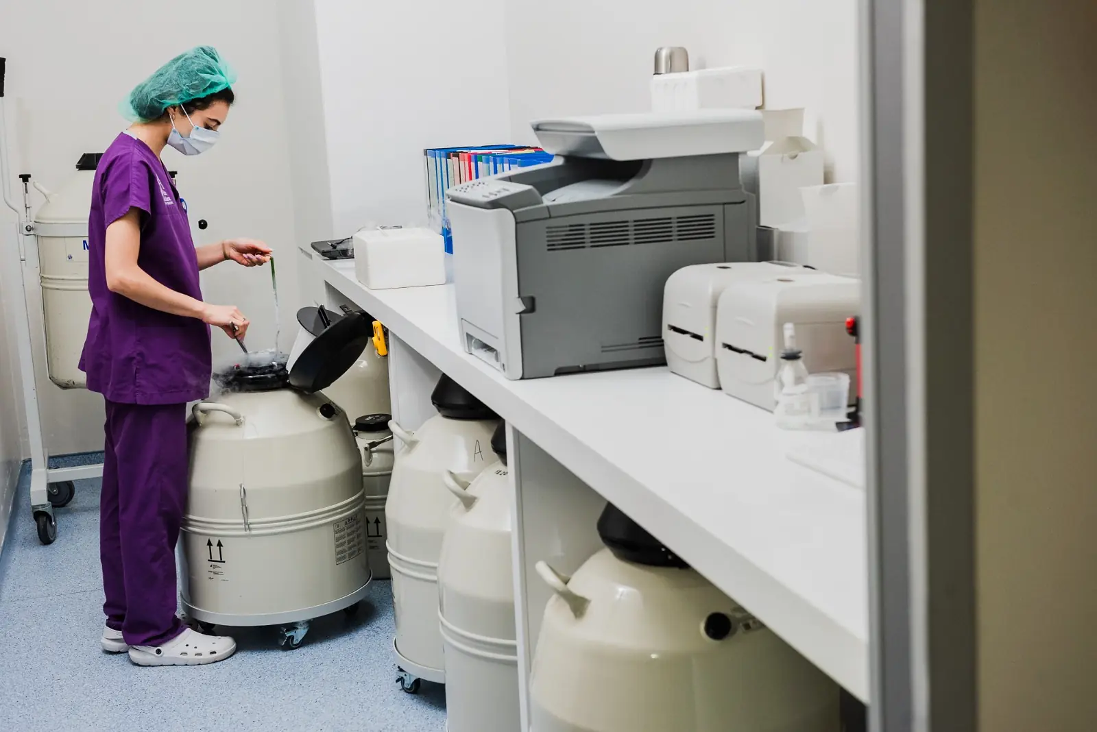 Vita Altera IVF kriyoprezervasyon ve dondurma laboratuvarı