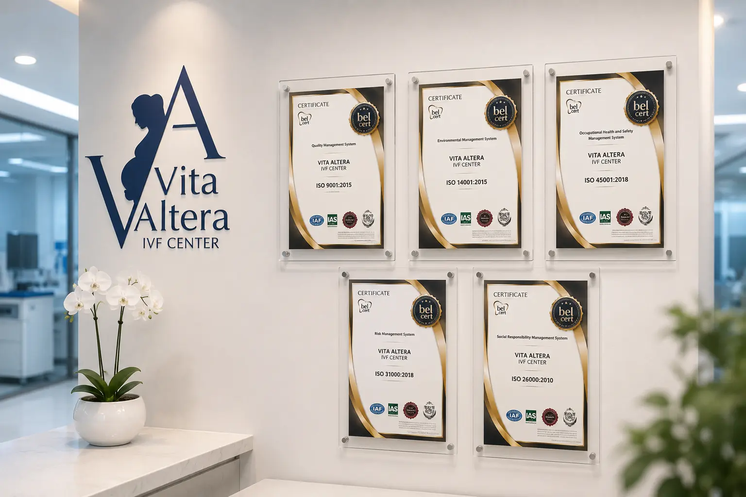 Vita Altera IVF kalite yönetimi ve laboratuvar standartları